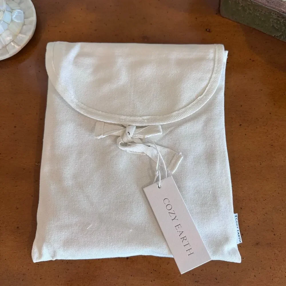 Cozy Earth Bamboo King Pillowcases Set of 2 Light Grey NWT